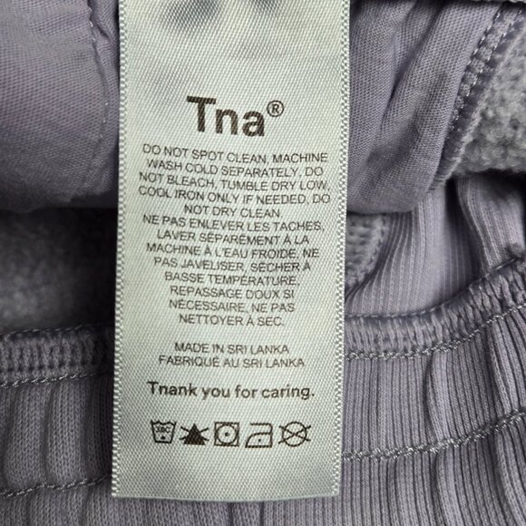 Aritzia TNA CozyAF Pale Lilac Shorts XS - Picture 5 of 6